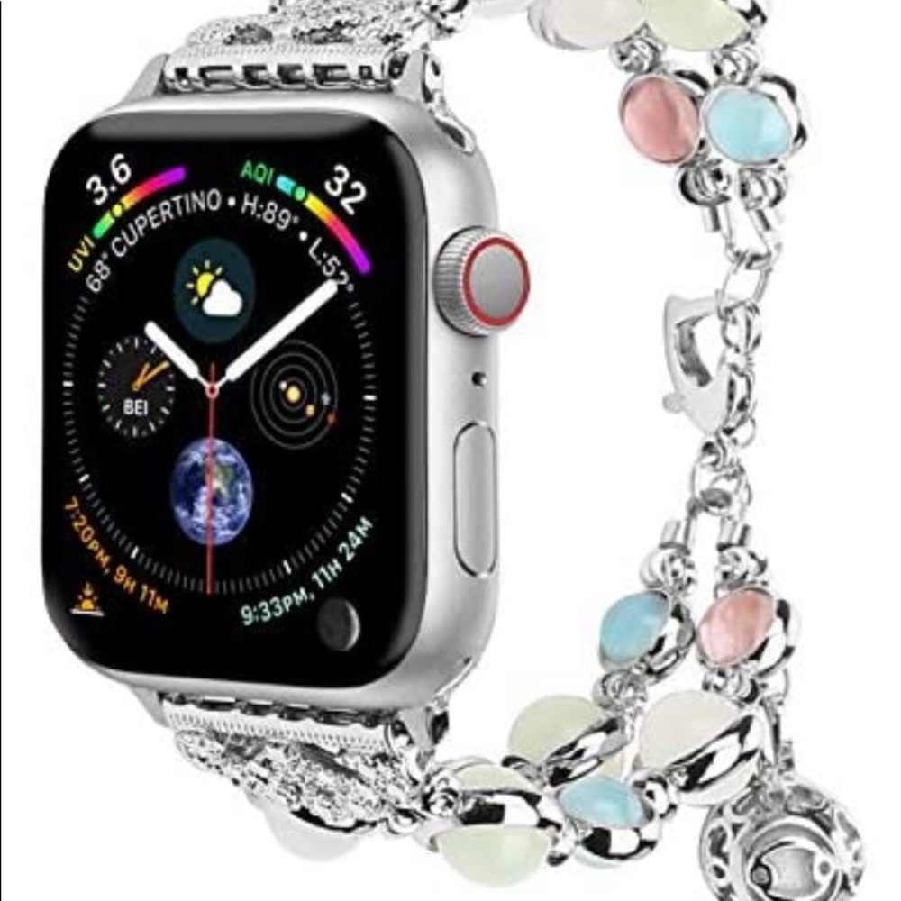Silver wrist band for Apple Watch!